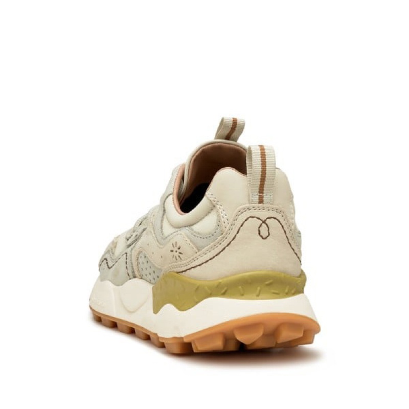 Flower Mountain YAMANO 3 UNI UW Sneakers Dames Beige | NLFAZUVM